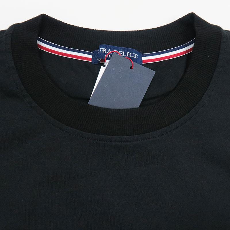ラウラ ラウラフェリーチェ ボーダー柄 半袖Tシャツ 142-5506 LL 紺 