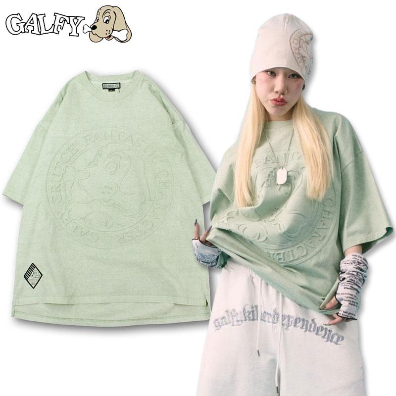 ガルフィー GALFY ぷくぷくGALFY Tee 142005 半袖Tシャツ BLACK S.PINK L.GREEN L XL ヤンキー TGC｜wanwan｜04