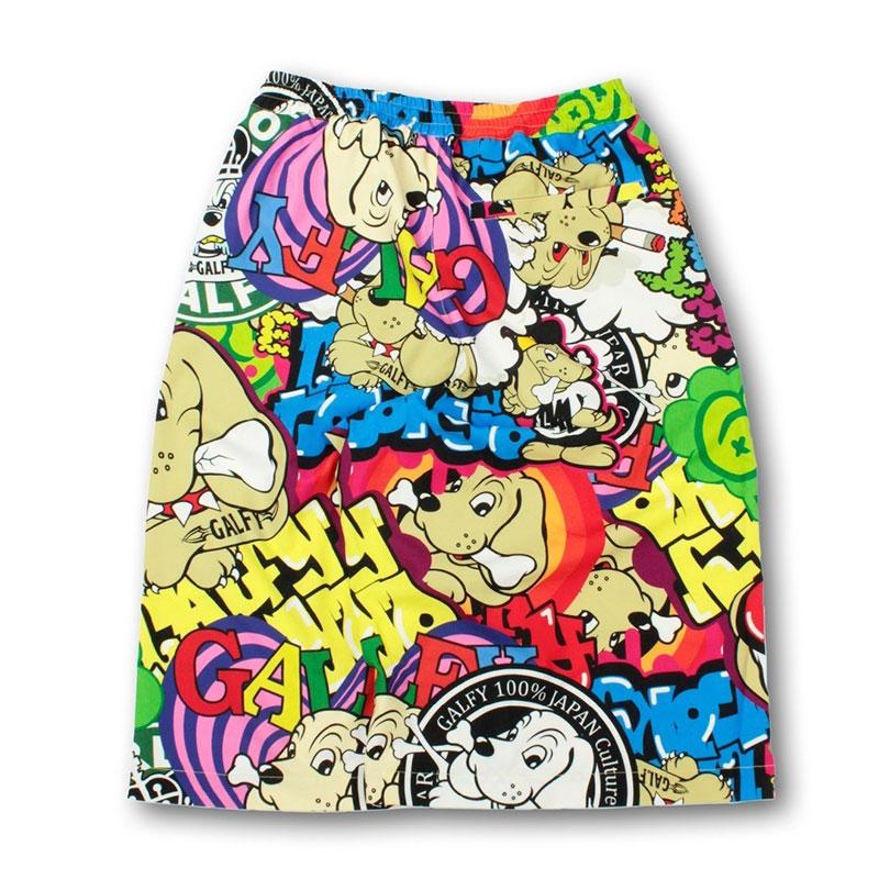 GALFY ガルフィー 犬まみれシャツ ショーツ セットアップ 142023