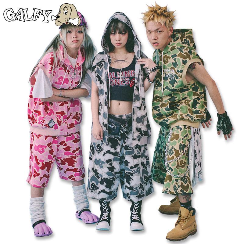 ⭐︎セットアップ⭐︎ ガルフィー　Galfy カモノースリパーカー GALFY（ガルフィー） ガルフィーカモノースリパーカー ガルフィーカモ