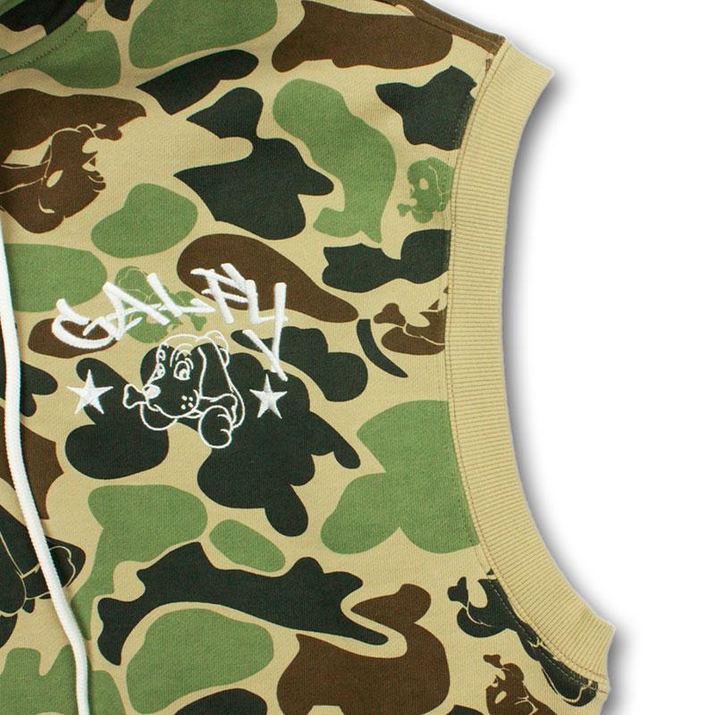 GALFY（ガルフィー） ガルフィーカモノースリパーカー ガルフィーカモ