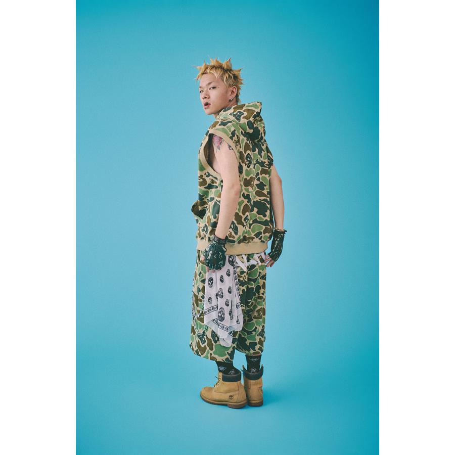 GALFY（ガルフィー） ガルフィーカモノースリパーカー ガルフィーカモ