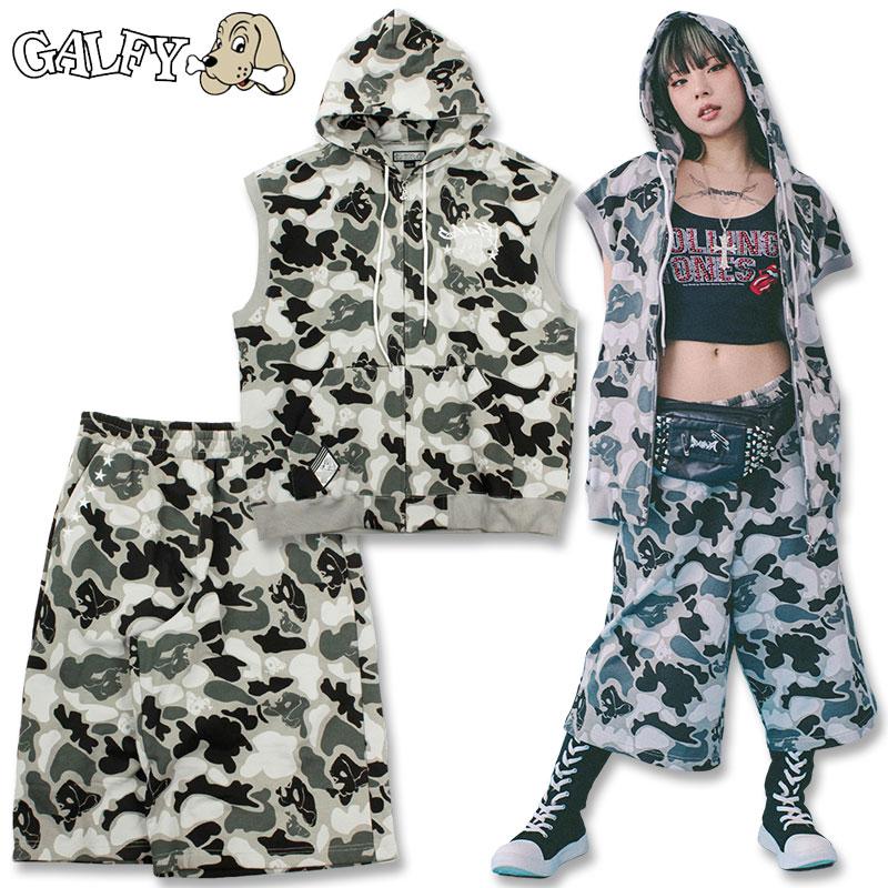 ⭐︎セットアップ⭐︎ ガルフィー　Galfy カモノースリパーカー GALFY（ガルフィー） ガルフィーカモノースリパーカー ガルフィーカモ