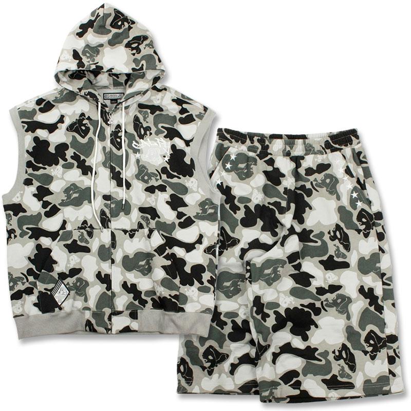 GALFY（ガルフィー） ガルフィーカモノースリパーカー ガルフィーカモ