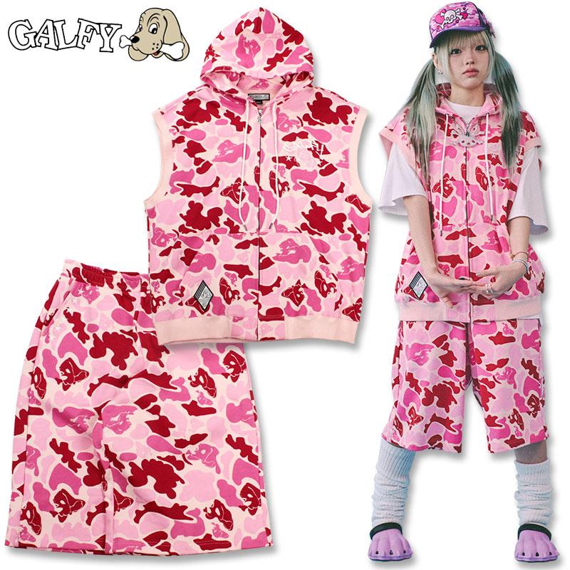 GALFY（ガルフィー） ガルフィーカモノースリパーカー ガルフィーカモ