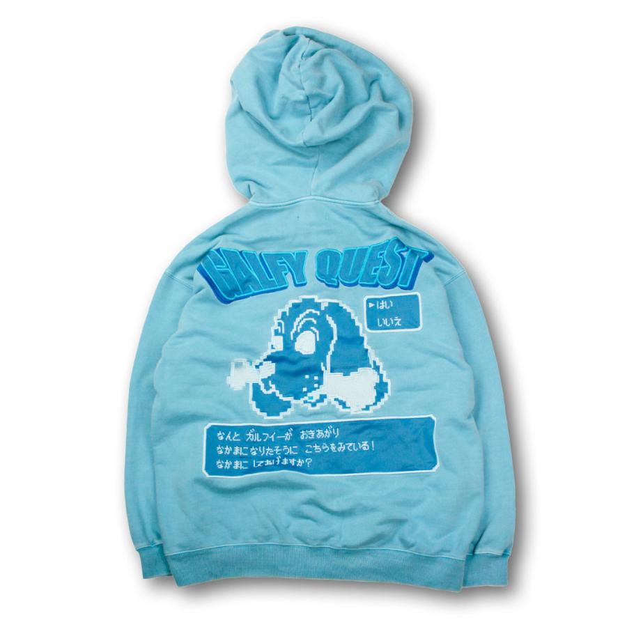 ガルフィーパーカー ブルー【もぐさん専用】 GALFY ガルフィー パーカー 長袖 メンズ レディース ユニ