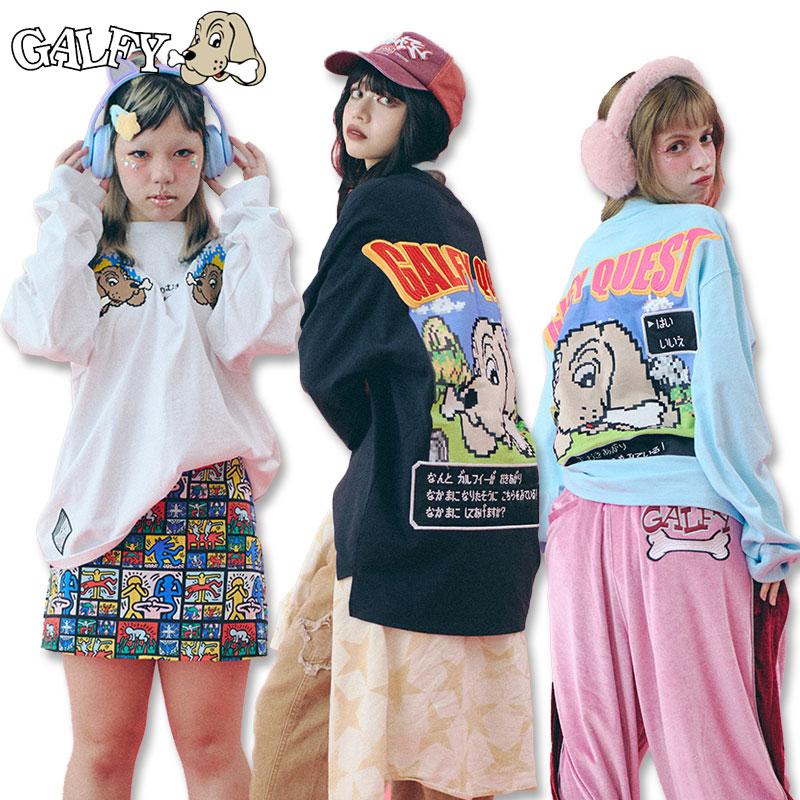 GALFY ガルフィー ガルクエロンT Tee 143006 長袖Tシャツ #10 GALFY ガルフィー ガルクエロンT Tee 143006 長袖Tシャツ #10