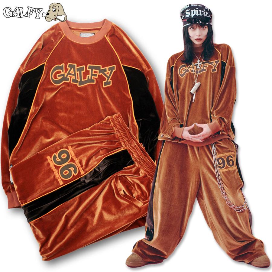 GALFY ガルフィー 俺らの96' ベロア SET UP セットアップ L 中型 GALFY ガルフィー 俺らの96' ベロア SET UP セットアップ L 中型