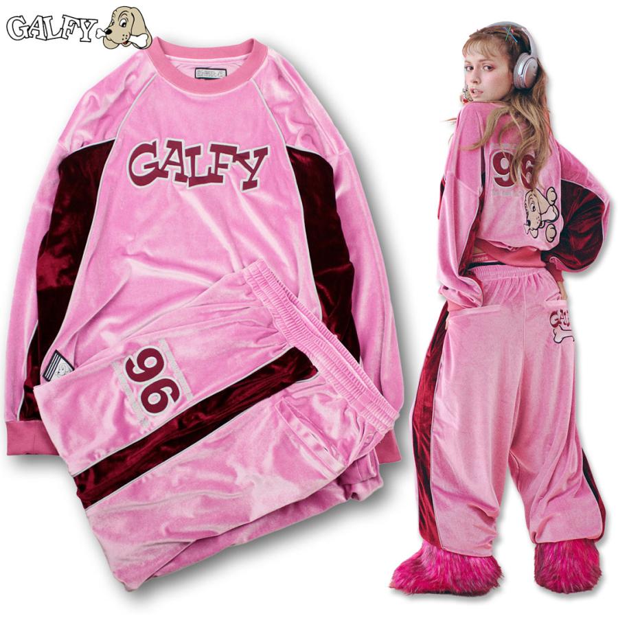 GALFY ガルフィー 俺らの96' ベロア SET UP セットアップ L 中型 GALFY ガルフィー 俺らの96' ベロア SET UP セットアップ L 中型