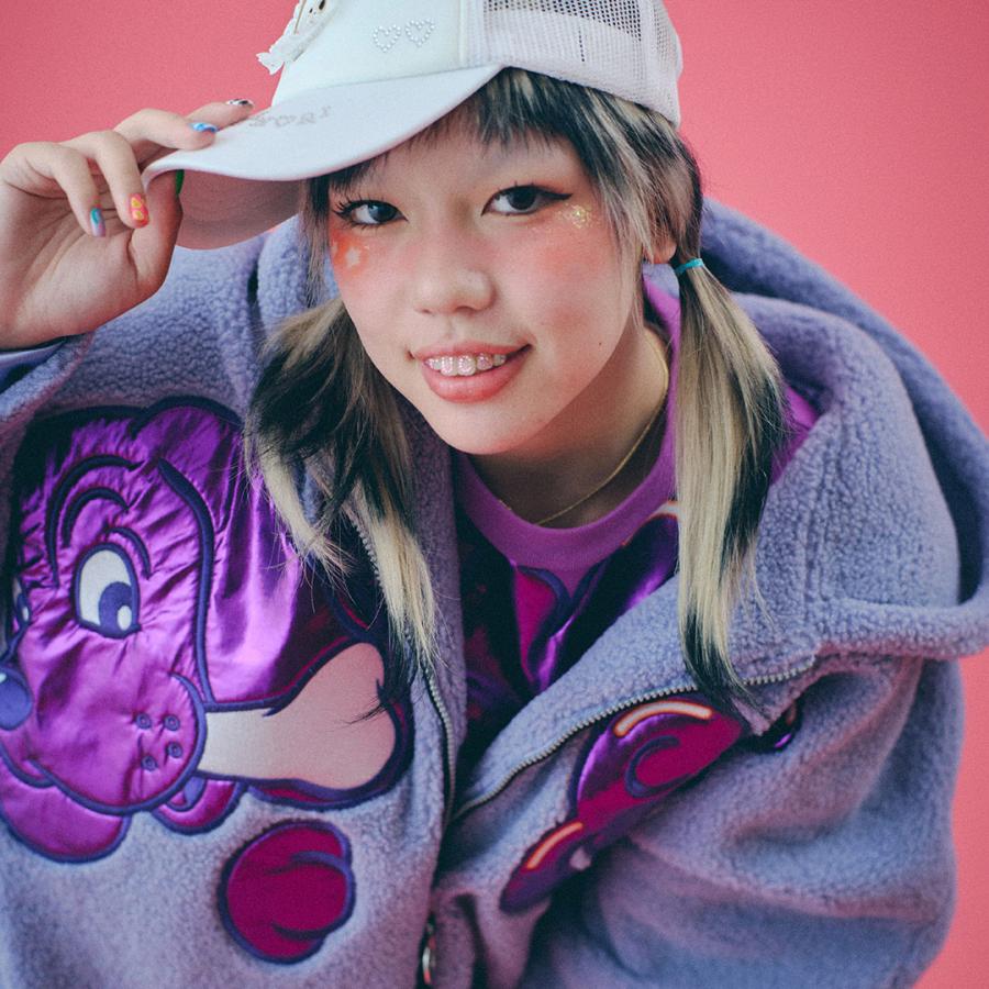 GALFY（ガルフィー） ピッカピカのダブモコパーカー ブルゾン L 中型犬