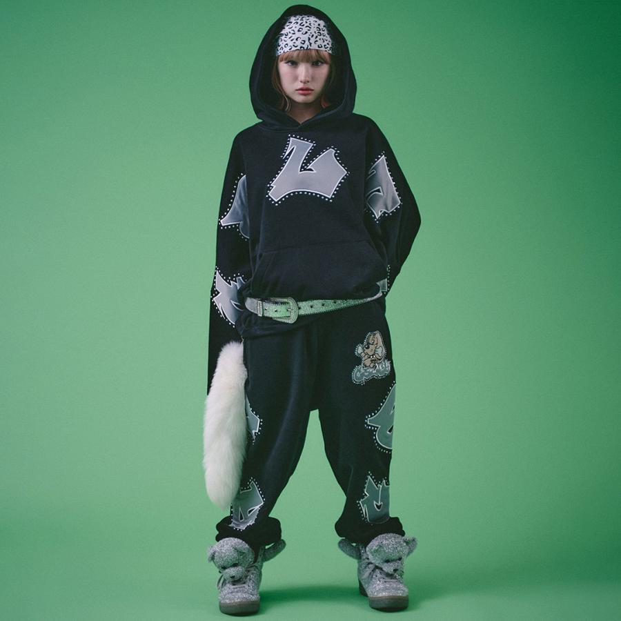 GALFY ガルフィー ギャル男BIGロゴダブダブパーカー ギャル男BIG GALFY ガルフィー ギャル男BIGロゴダブダブパーカー ギャル男BIG