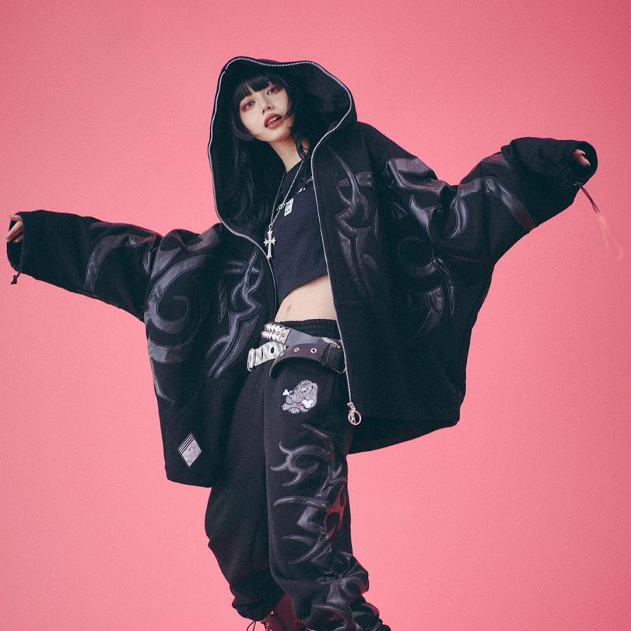 GALFY ガルフィー 部族系ダブダブパーカー L 中型犬 XL 大型犬 GALFY ガルフィー 部族系ダブダブパーカー L 中型犬 XL 大型犬
