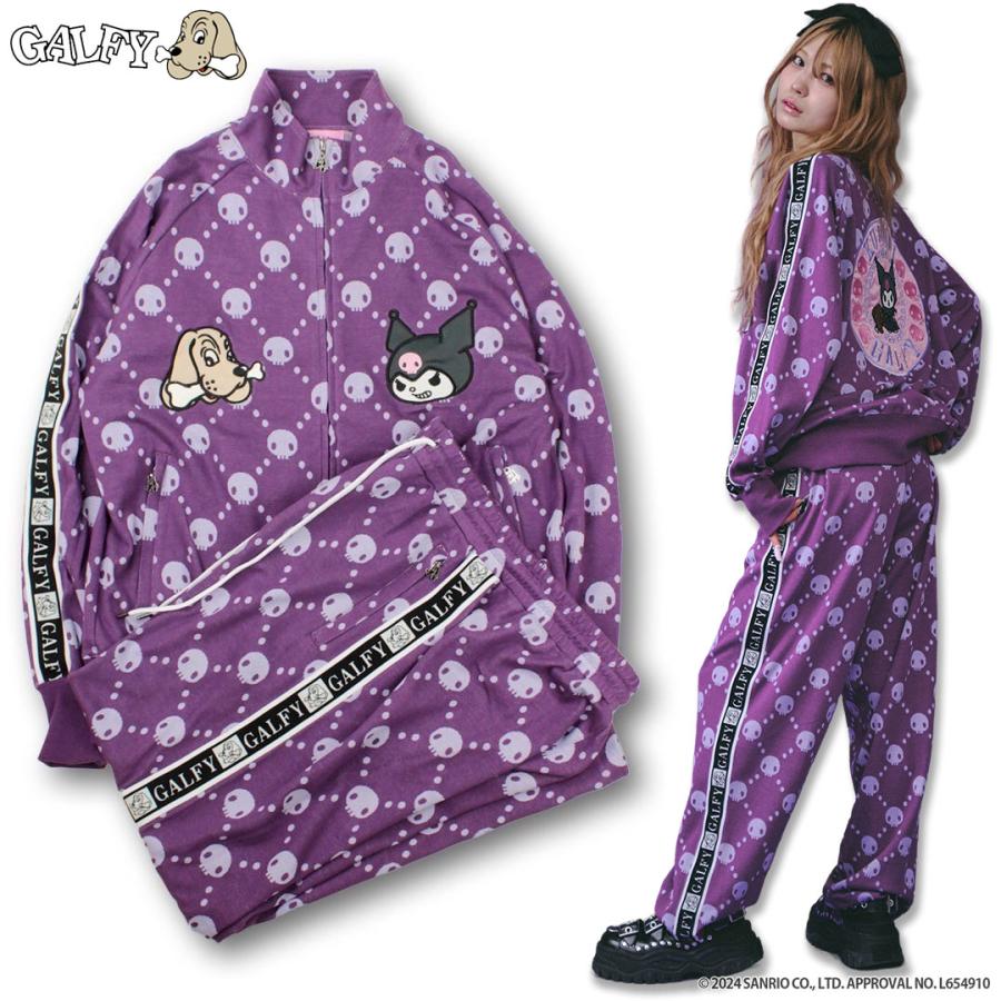 GALFY クロミ × ガルフィー コラボ ドクロだらけセットアップ GALFY クロミ × ガルフィー コラボ ドクロだらけセットアップ