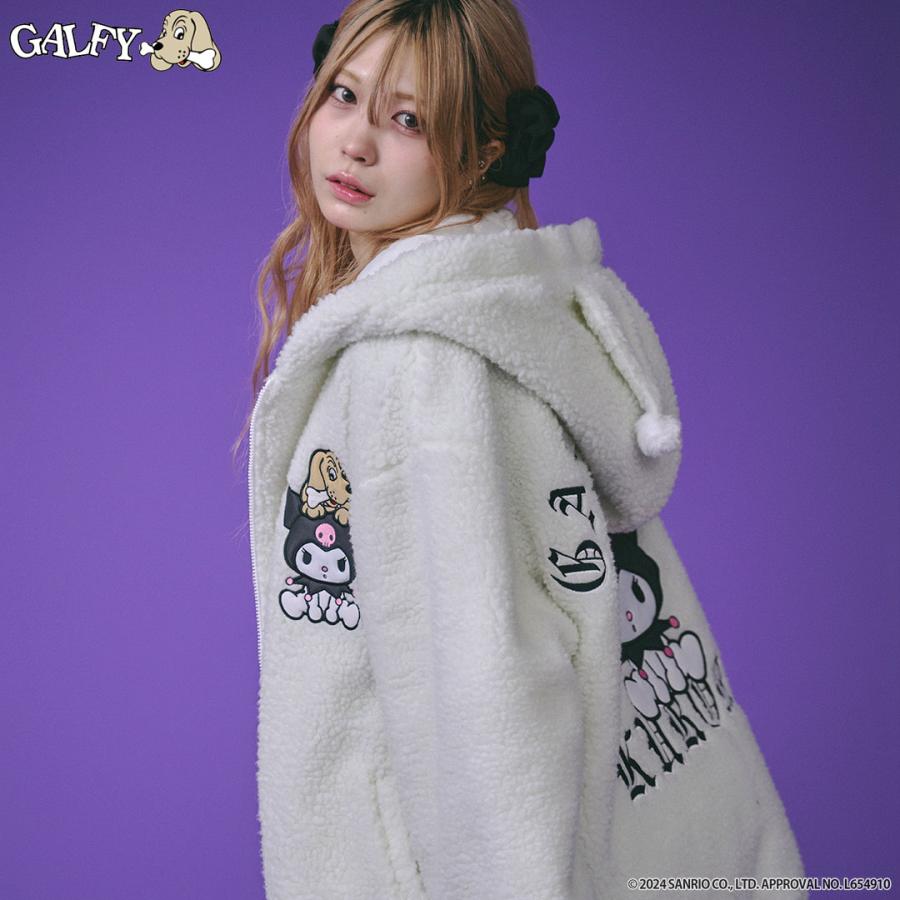 GALFY クロミ × ガルフィー コラボ モコモコ丸ボアずきん GALFY クロミ × ガルフィー コラボ モコモコ丸ボアずきん