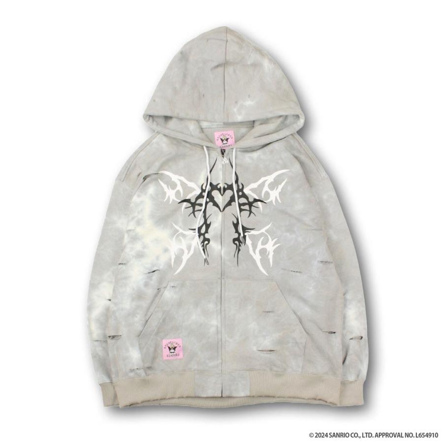 GALFY クロミ × ガルフィー コラボ イルガルフィームラ染めZIP GALFY クロミ × ガルフィー コラボ イルガルフィームラ染めZIP