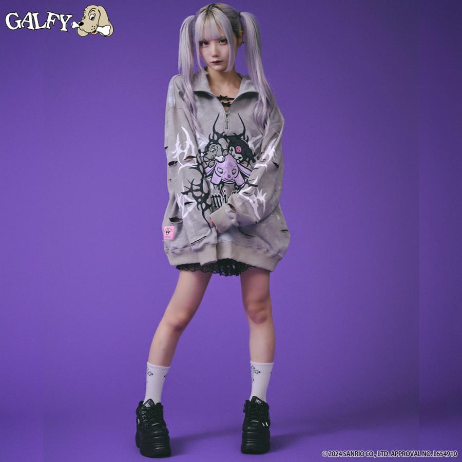 GALFY（ガルフィー） クロミ × コラボ イルガルフィームラ染めハーフ