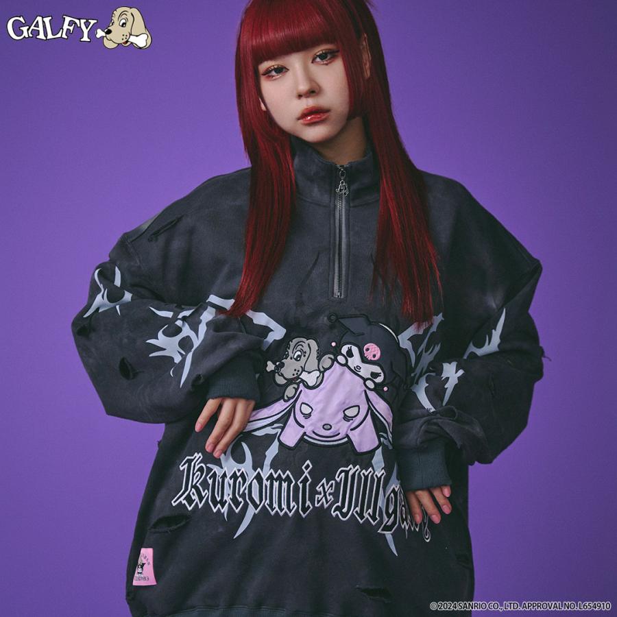 GALFY（ガルフィー） クロミ × コラボ イルガルフィームラ染めハーフ