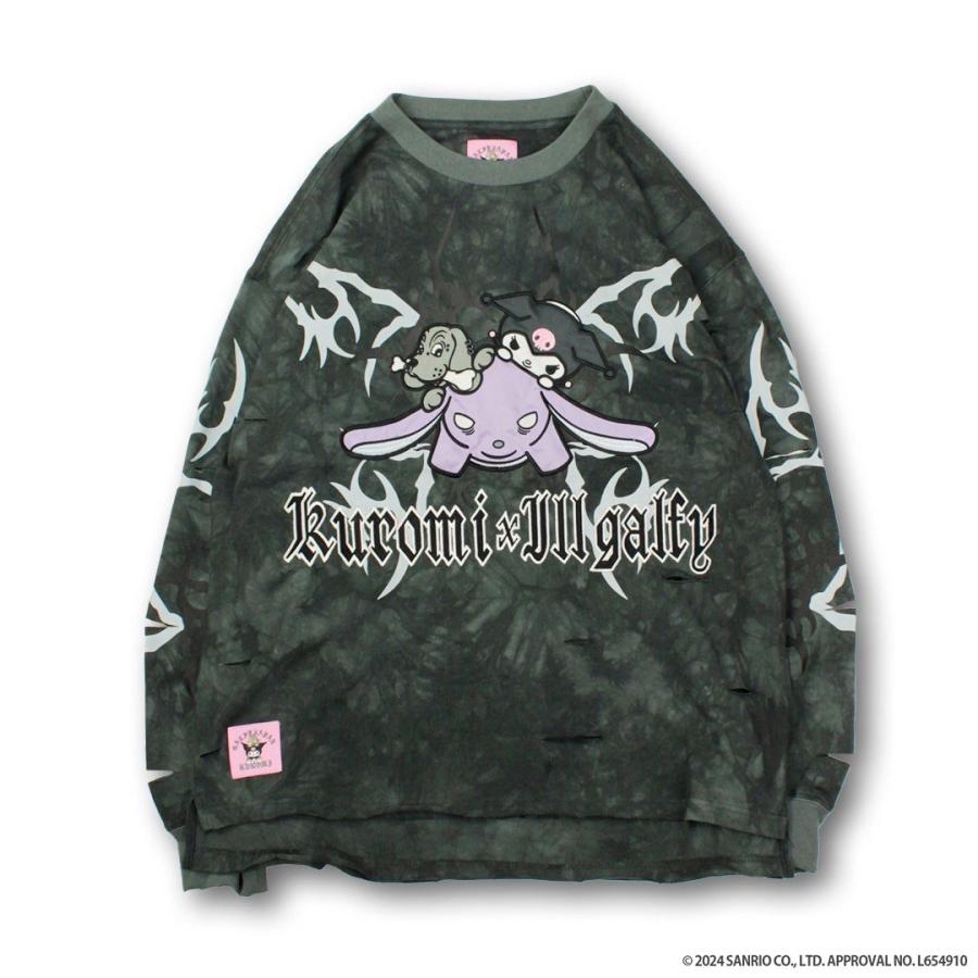 GALFY クロミ × ガルフィー コラボ イルガルフィームラ染めロン GALFY クロミ × ガルフィー コラボ イルガルフィームラ染めロン