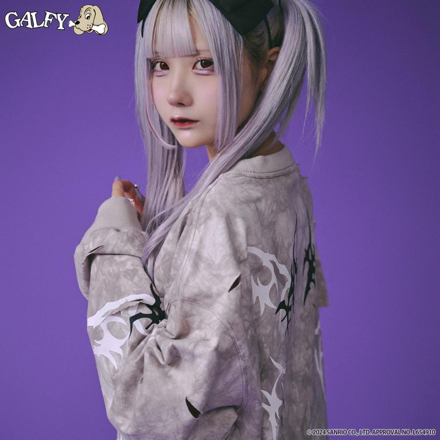 GALFY クロミ × ガルフィー コラボ イルガルフィームラ染めロン GALFY クロミ × ガルフィー コラボ イルガルフィームラ染めロン