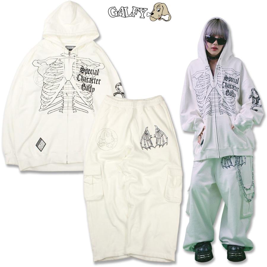GALFY ガルフィー スケルトン☆ウイングパーカー スケルトン GALFY ガルフィー スケルトン☆ウイングパーカー スケルトン