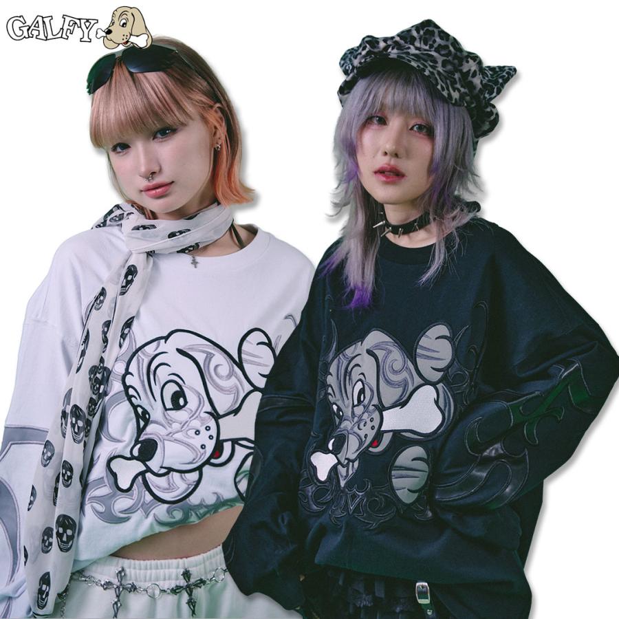 GALFY（ガルフィー） 部族ロンTee 144024 長袖Tシャツ ＃10 WHITE #20