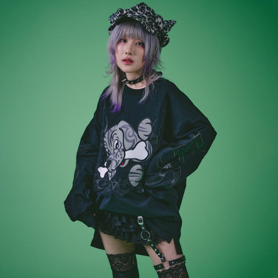 GALFY（ガルフィー） 部族ロンTee 144024 長袖Tシャツ ＃10 WHITE #20