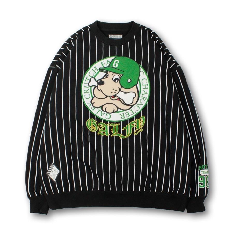 希少タグ付き【GALFY/ガルフィー】バッセンスウェット　大きめ　グレー　野球犬 GALFY（ガルフィー） バッセンスウェット トレーナー 151008 L 中型犬