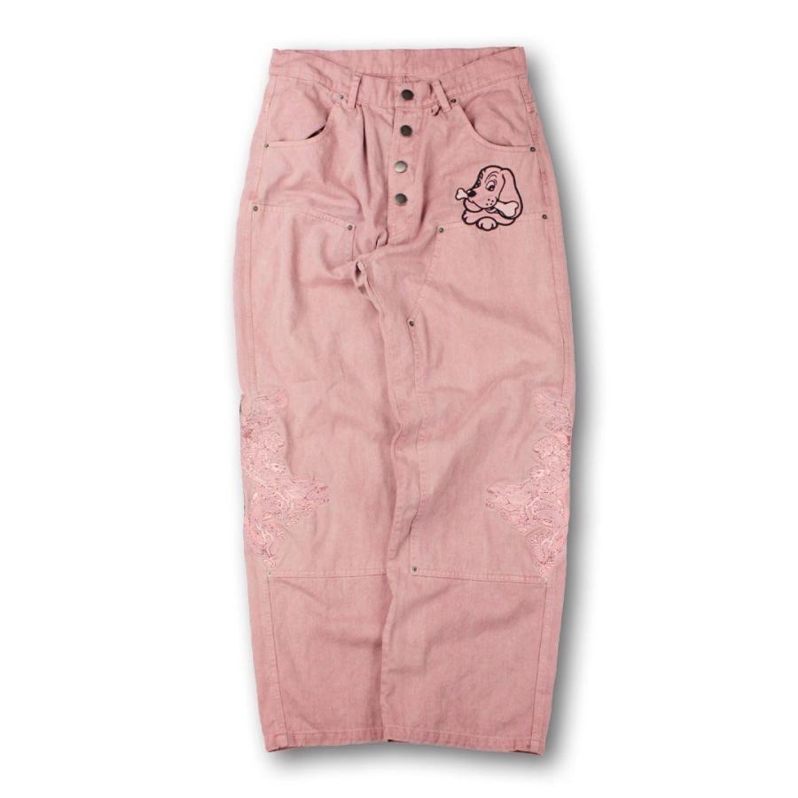 GALFY（ガルフィー） 漢ダブルニー カジュアルパンツ 151016 #50 PINK