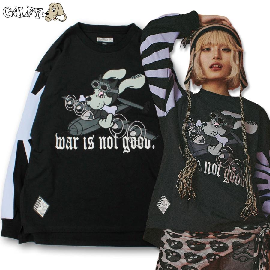 GALFY（ガルフィー） 反戦 ロンTee Tシャツ L 中型犬 XL 大型犬 151021