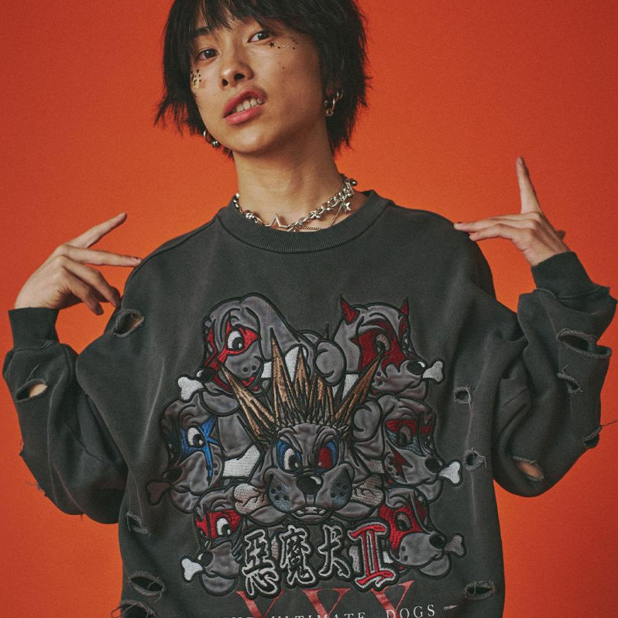 GALFY（ガルフィー） 小暮スウェット トレーナー 151023 #10 White #20