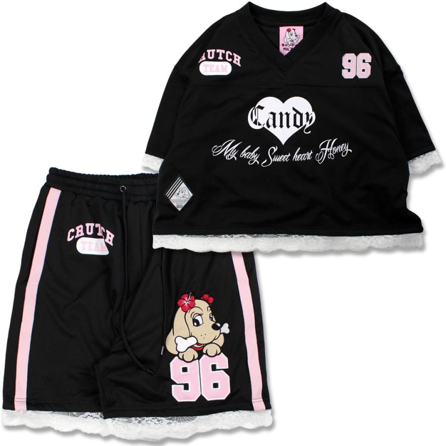 ＼GW 5/6まで10％OFF／キャンディー ガルフィー Candy Galf ぷりちぃゲームシャツ ぷりちぃジャージショーツ セットアップ 152007 152006 25SS_4