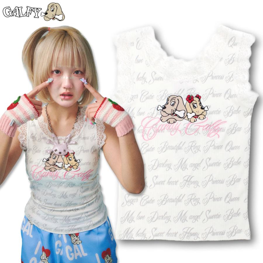 GALFY（ガルフィー） キャンディー Candy Galfy ラブラブレースタンク