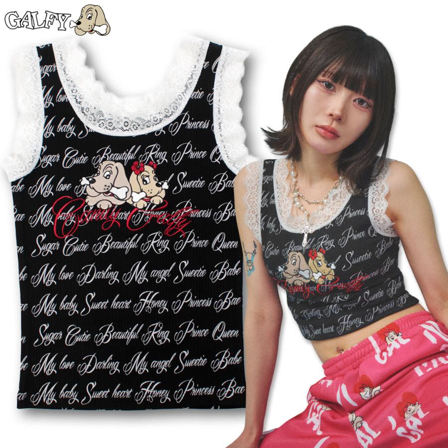 GALFY（ガルフィー） キャンディー Candy Galfy ラブラブレースタンク