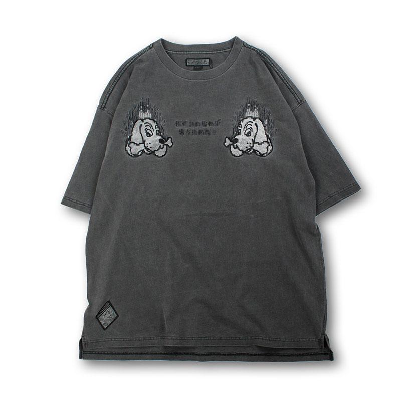 【新品未使用】familiar 半袖Tシャツ 黒 GALFY（ガルフィー） ガルクエTee 半袖 Tシャツ 152015 ヤンキー