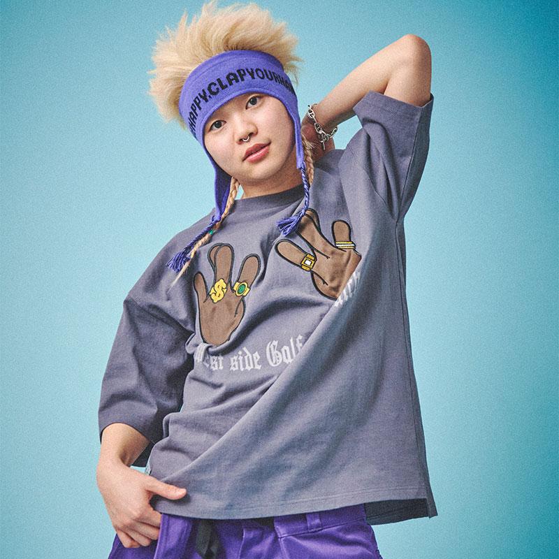 GALFY（ガルフィー） ウェッサイ成金Tee Tシャツ 152019 ヤンキー