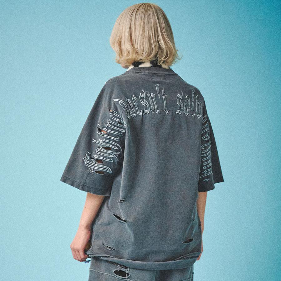 GALFY ガルフィー 病みに染まりし反戦 T シャツ Tee 152022 L