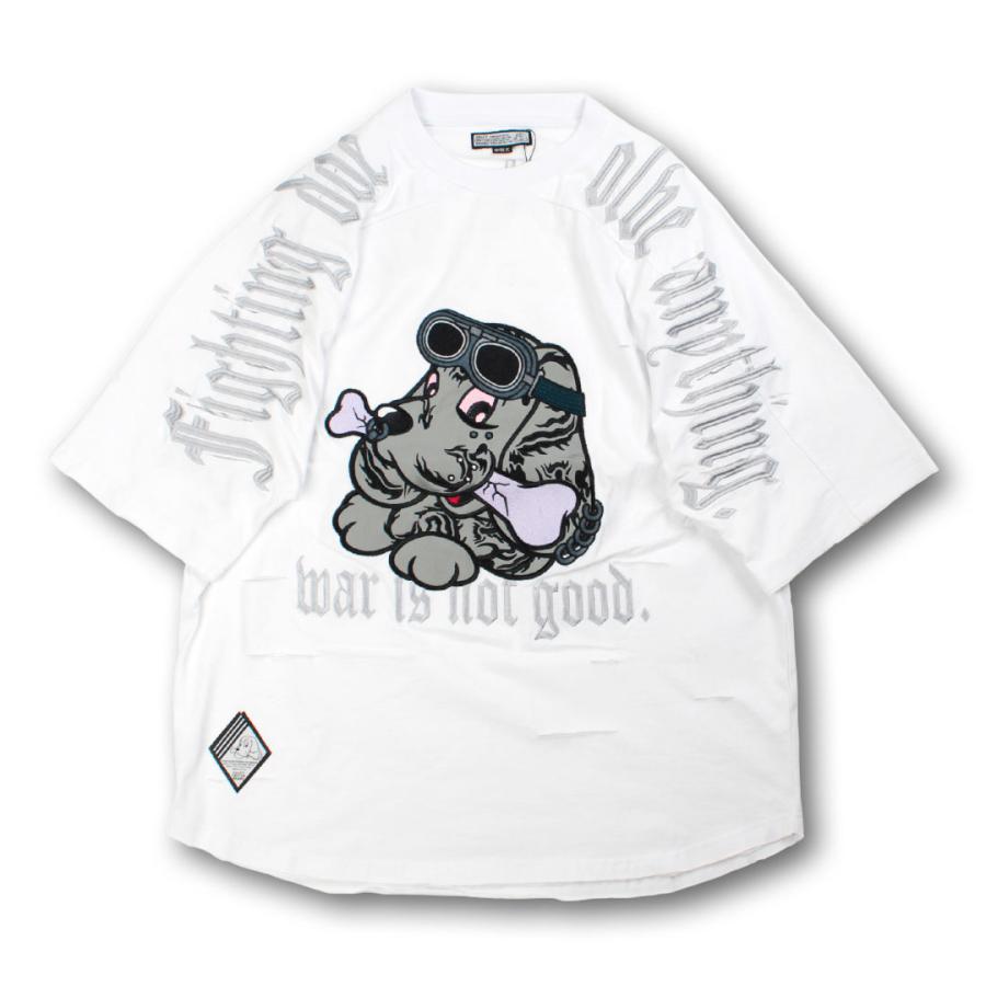 新作／ ガルフィー GALFY 病みに染まりし反戦 T シャツ 病みに染まりし