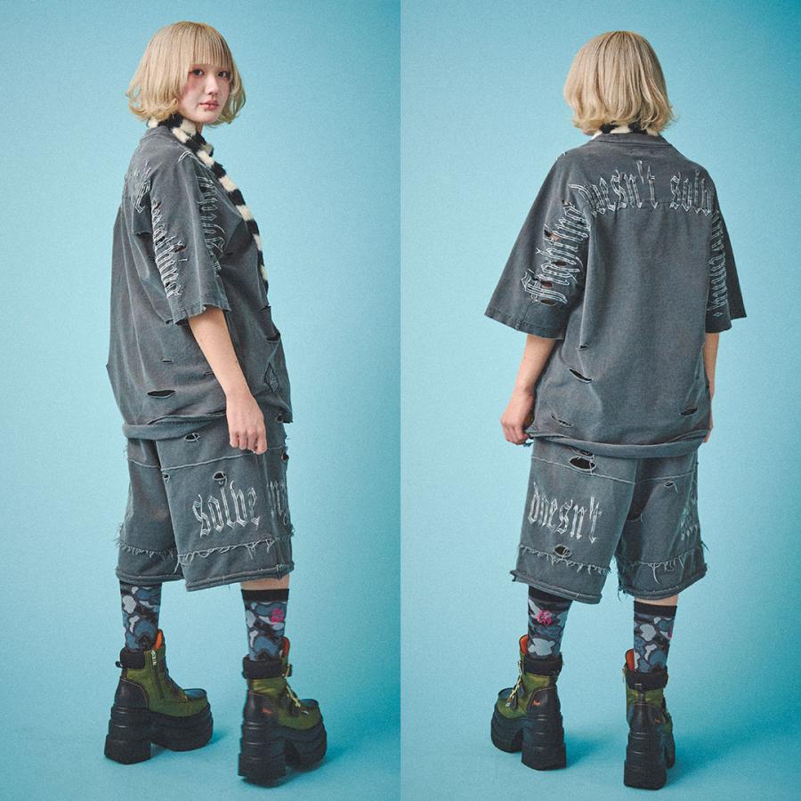 GALFY ＼ステッカープレゼント／ ガルフィー 病みに染まりし反戦 T 