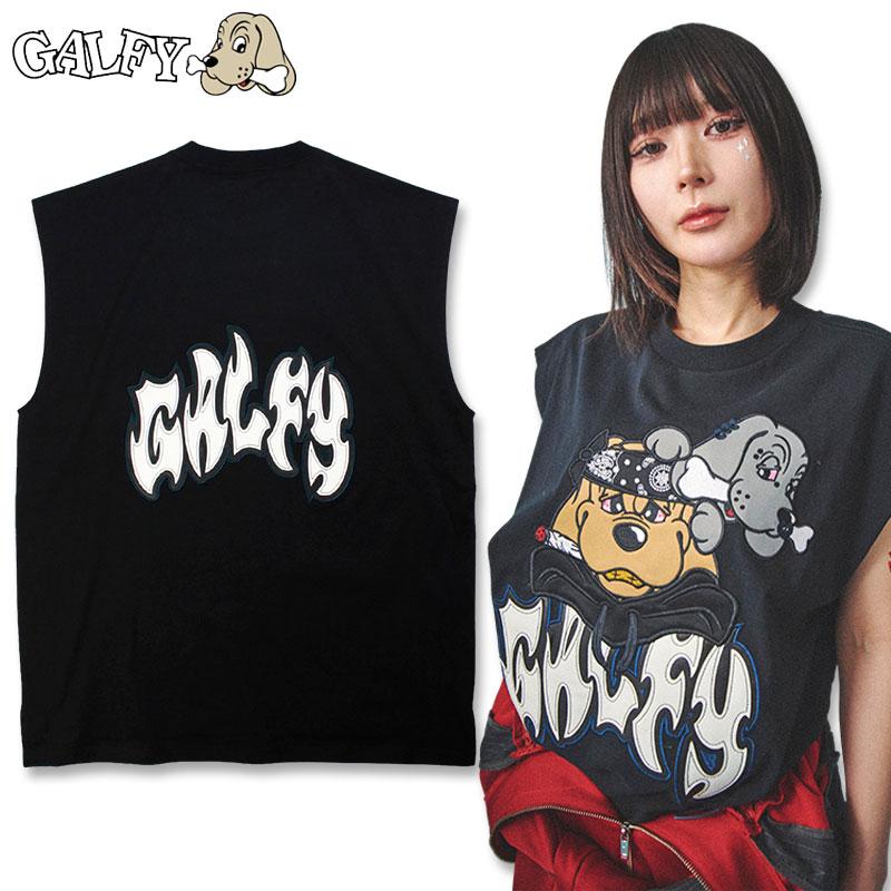 GALFY（ガルフィー） 袖を忘れし Tシャツ ノースリーブ タンクトップ