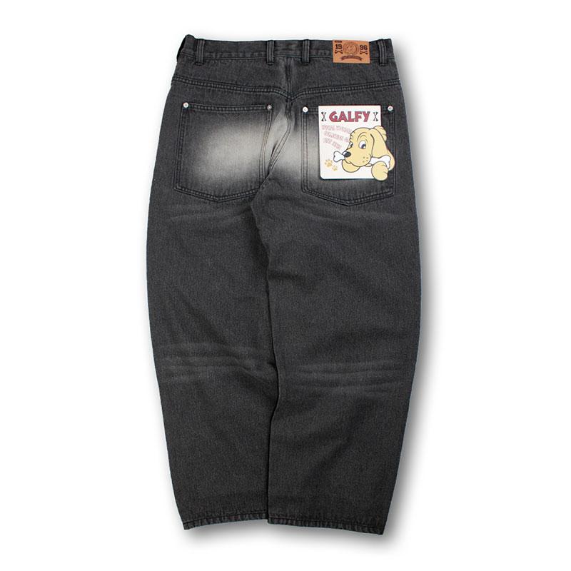 GALFY（ガルフィー） 合成獣(キメラ) パンツ デニム スエット 切り替え