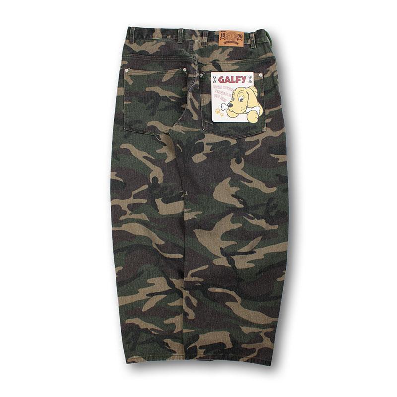 GALFY（ガルフィー） 合成獣(キメラ) パンツ デニム スエット 切り替え