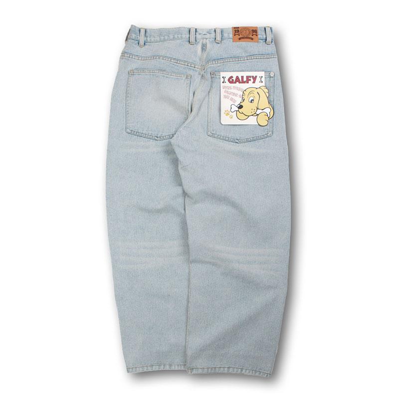 GALFY（ガルフィー） 合成獣(キメラ) パンツ デニム スエット 切り替え