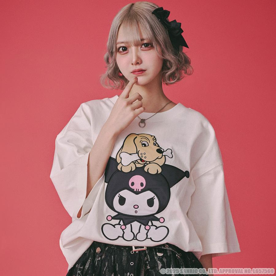 GALFY（ガルフィー） クロミ × コラボ クロミちゃんとGALFYの半袖Tee