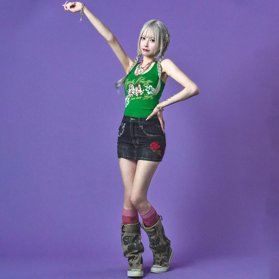 GALFY（ガルフィー） キャンディー Candy Galfy GAL薔薇デニムミニ