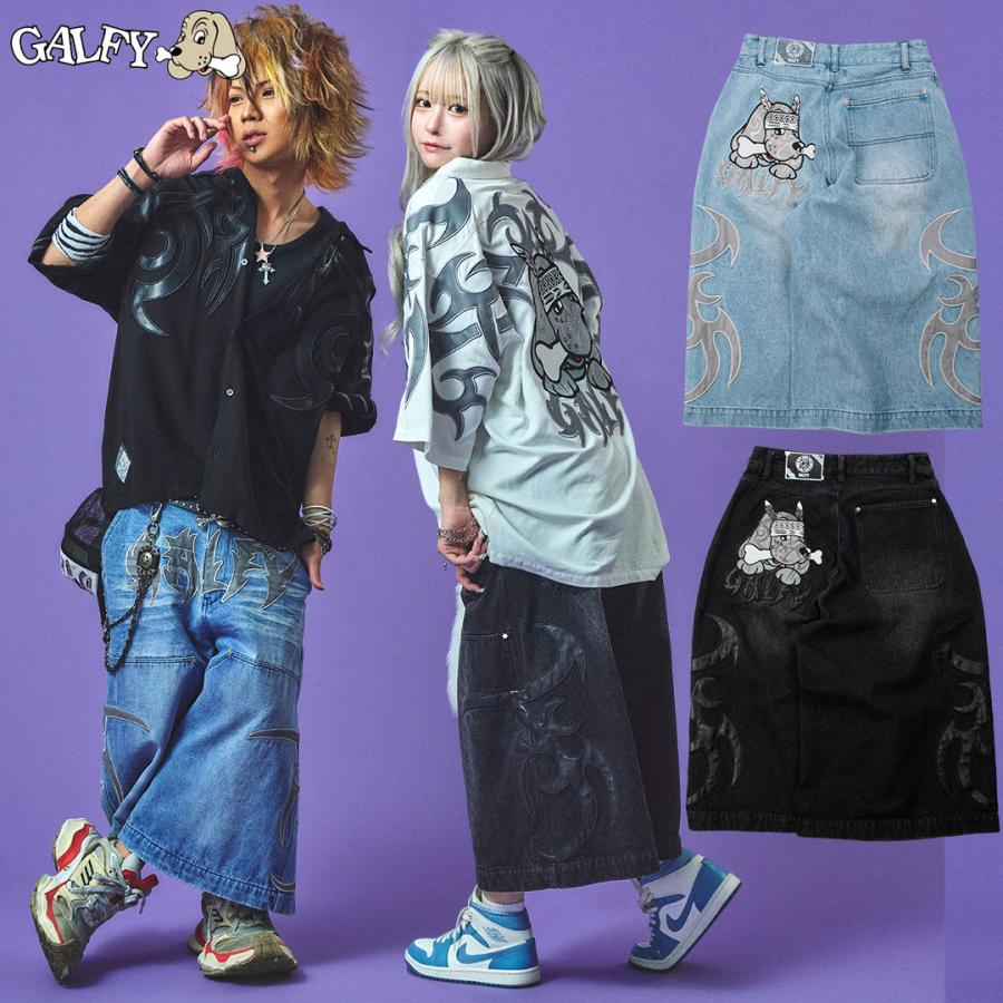 GALFY（ガルフィー） 部族長デカ短パン デニム パンツ 152079 #20