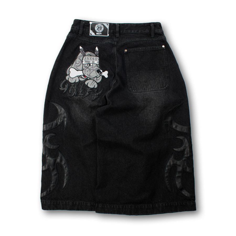 GALFY（ガルフィー） 部族長デカ短パン デニム パンツ 152079 #20