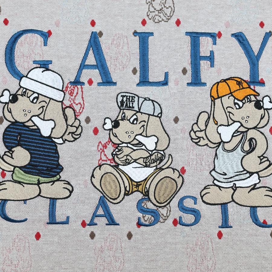 GALFY（ガルフィー） 魔改造紋紋Tシャツ 半袖 Tシャツ Tee 152082 犬