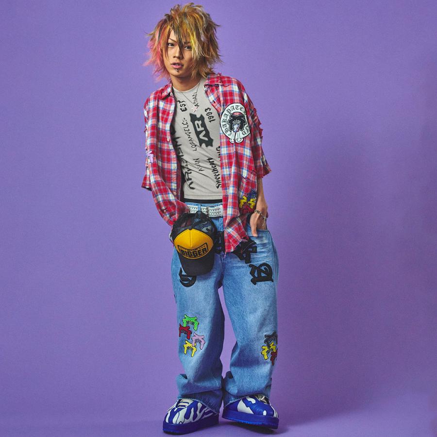 GALFY ＼11/30まで20％OFF／ガルフィー チャカパッチデニム2 デニム