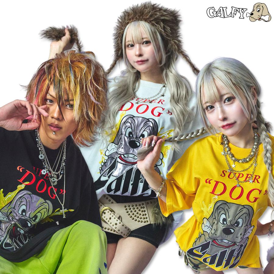GALFY ＼30％OFF 9/7まで／ガルフィー SUPER DOG Tee 半袖 T