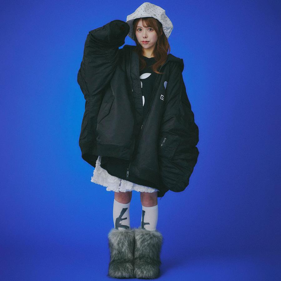 GALFY（ガルフィー） 用無しドデカボンバー ブルゾン 153009 BLACK